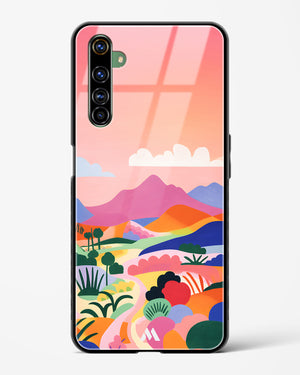 Sunset Mirage Glass Case Phone Cover (Realme)