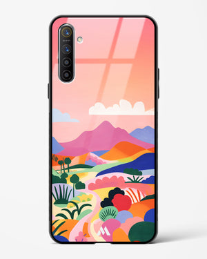 Sunset Mirage Glass Case Phone Cover (Realme)