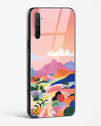 Sunset Mirage Glass Case Phone Cover (Realme)