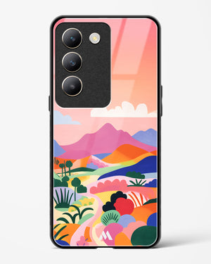 Sunset Mirage Glass Case Phone Cover (Vivo)