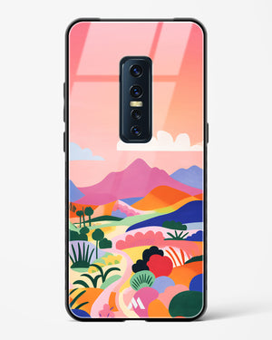 Sunset Mirage Glass Case Phone Cover (Vivo)