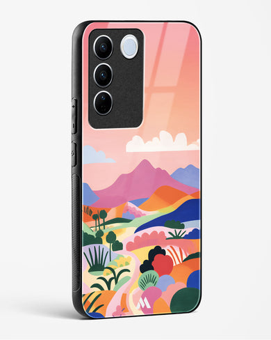 Sunset Mirage Glass Case Phone Cover (Vivo)