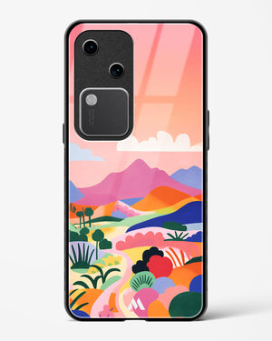 Sunset Mirage Glass Case Phone Cover (Vivo)
