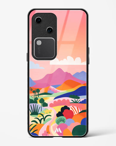 Sunset Mirage Glass Case Phone Cover (Vivo)