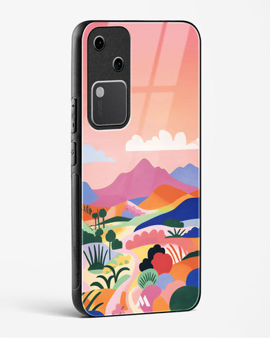 Sunset Mirage Glass Case Phone Cover (Vivo)