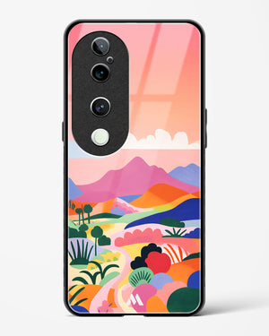 Sunset Mirage Glass Case Phone Cover (Vivo)