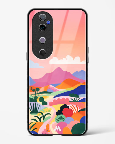 Sunset Mirage Glass Case Phone Cover (Vivo)