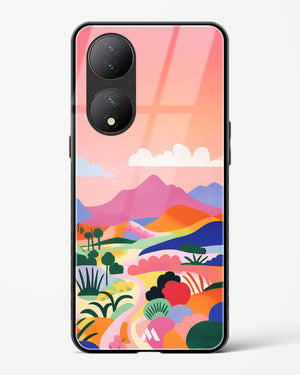 Sunset Mirage Glass Case Phone Cover (Vivo)