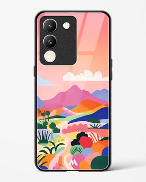 Sunset Mirage Glass Case Phone Cover (Vivo)