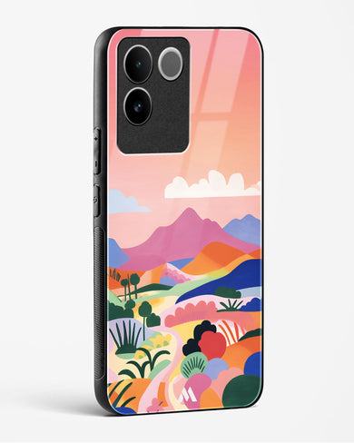 Sunset Mirage Glass Case Phone Cover (Vivo)