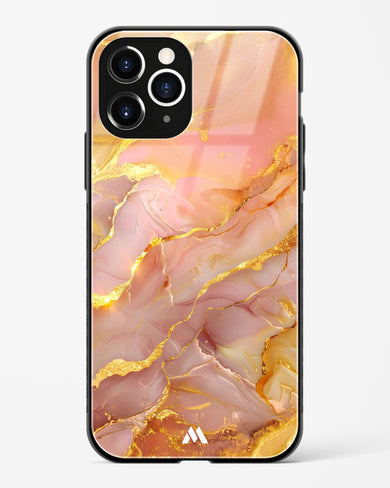 Blush Luxe Glass Case Phone Cover (Apple)