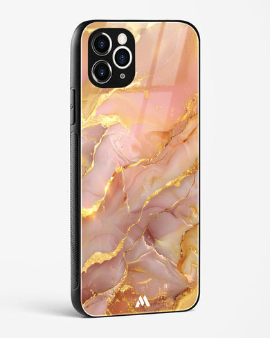 Blush Luxe Glass Case Phone Cover (Apple)