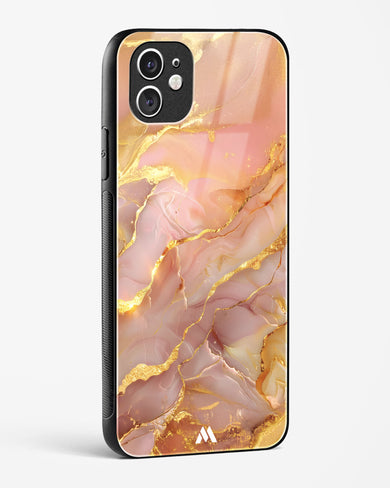 Blush Luxe Glass Case Phone Cover (Apple)