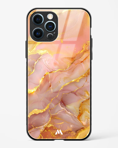 Blush Luxe Glass Case Phone Cover (Apple)