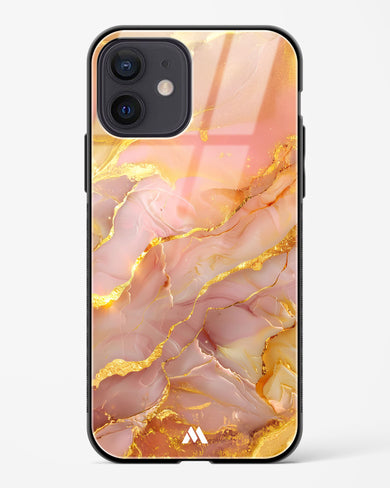 Blush Luxe Glass Case Phone Cover (Apple)