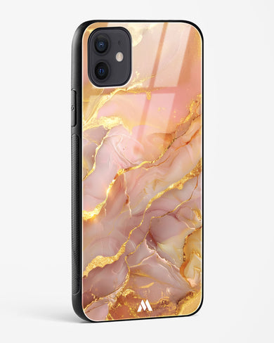Blush Luxe Glass Case Phone Cover (Apple)