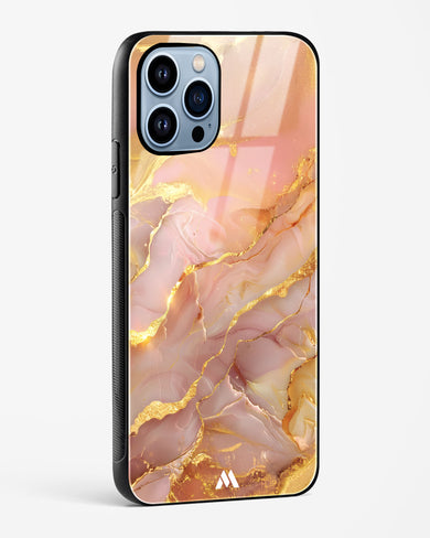 Blush Luxe Glass Case Phone Cover (Apple)