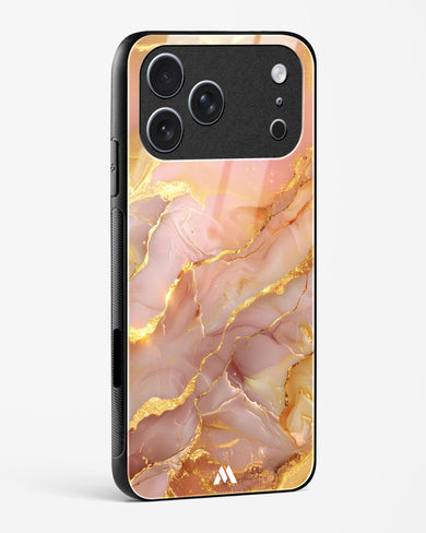 Blush Luxe Glass Case Phone Cover (Apple)