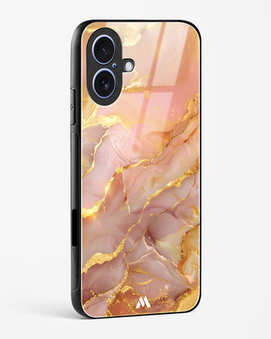 Blush Luxe Glass Case Phone Cover (Apple)