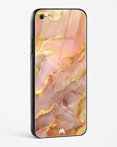 Blush Luxe Glass Case Phone Cover (Apple)