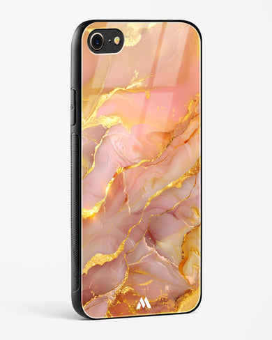 Blush Luxe Glass Case Phone Cover (Apple)