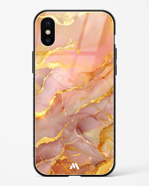 Blush Luxe Glass Case Phone Cover (Apple)