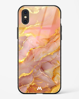 Blush Luxe Glass Case Phone Cover (Apple)