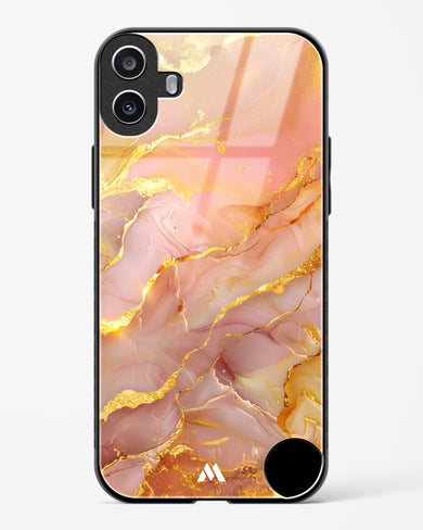Blush Luxe Glass Case Phone Cover (Nothing)