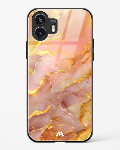 Blush Luxe Glass Case Phone Cover (Nothing)