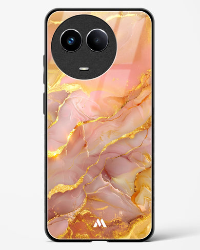 Blush Luxe Glass Case Phone Cover (Realme)