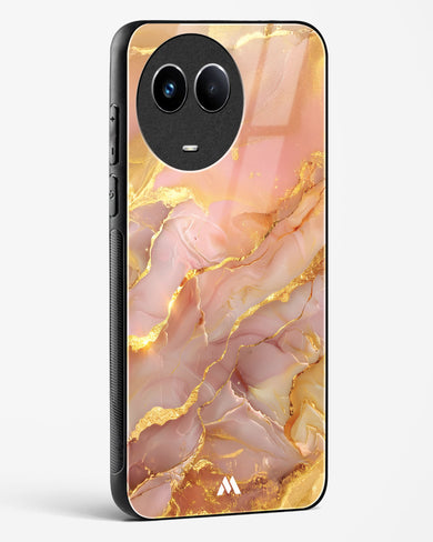 Blush Luxe Glass Case Phone Cover (Realme)