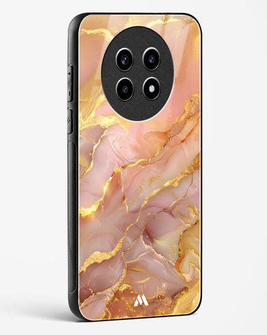 Blush Luxe Glass Case Phone Cover (Realme)