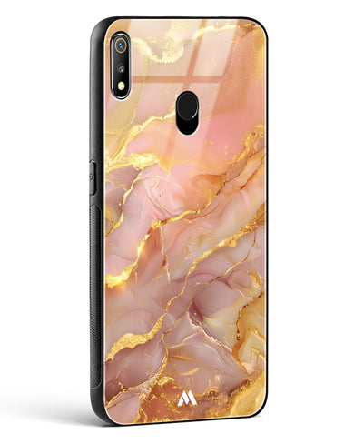 Blush Luxe Glass Case Phone Cover (Realme)