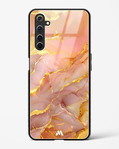Blush Luxe Glass Case Phone Cover (Realme)