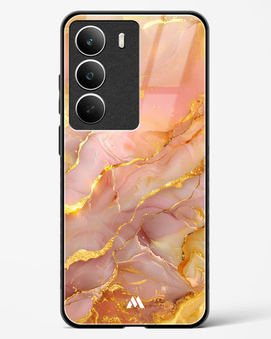 Blush Luxe Glass Case Phone Cover (Realme)