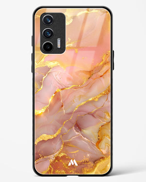 Blush Luxe Glass Case Phone Cover (Realme)
