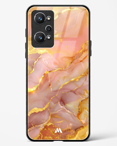 Blush Luxe Glass Case Phone Cover (Realme)