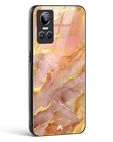Blush Luxe Glass Case Phone Cover (Realme)