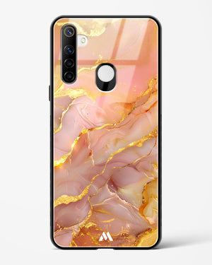 Blush Luxe Glass Case Phone Cover (Realme)