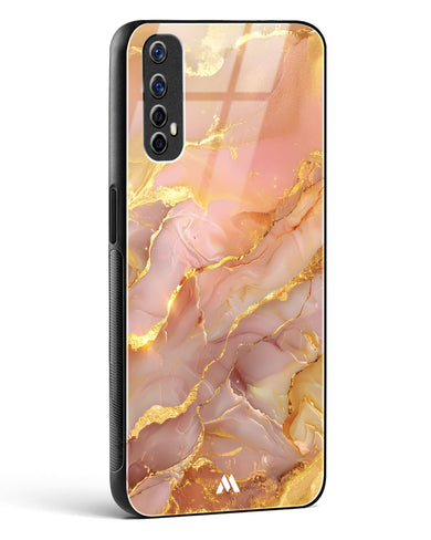 Blush Luxe Glass Case Phone Cover (Realme)