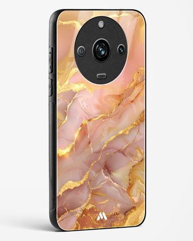 Blush Luxe Glass Case Phone Cover (Realme)