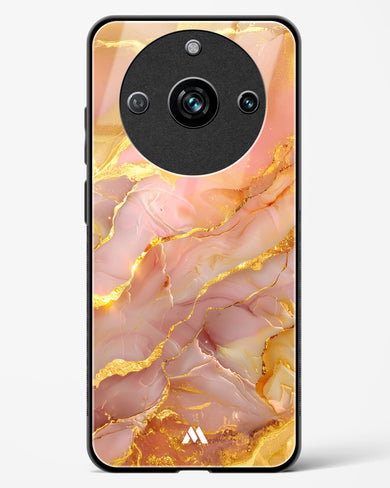 Blush Luxe Glass Case Phone Cover (Realme)