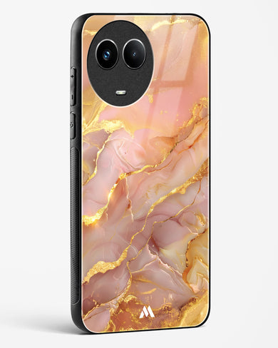 Blush Luxe Glass Case Phone Cover (Realme)