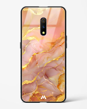 Blush Luxe Glass Case Phone Cover (Realme)
