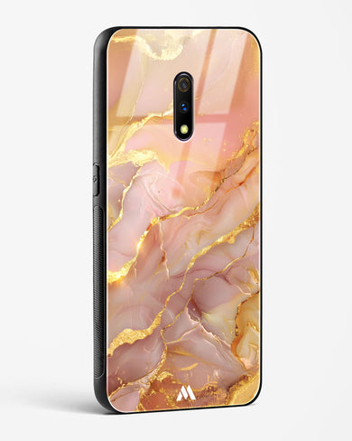 Blush Luxe Glass Case Phone Cover (Realme)