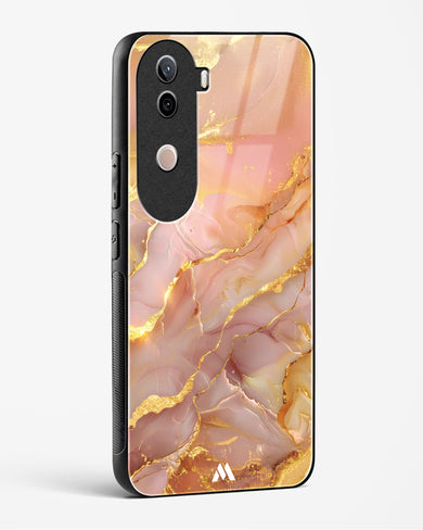 Blush Luxe Glass Case Phone Cover (Vivo)