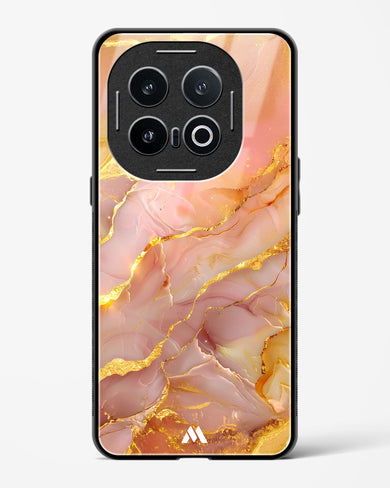 Blush Luxe Glass Case Phone Cover (Vivo)