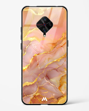 Blush Luxe Glass Case Phone Cover (Vivo)