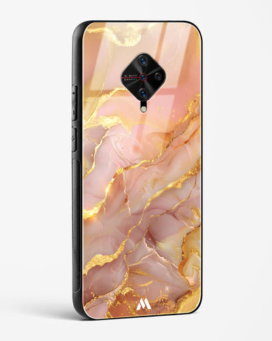 Blush Luxe Glass Case Phone Cover (Vivo)