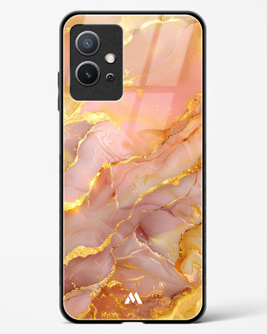 Blush Luxe Glass Case Phone Cover (Vivo)